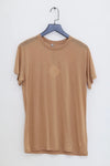 BASERANGE Classic Bamboo Fiber and Cotton Slim Fit T-shirt Series Collection Round Neck Bottoming Shirt France BAS-TOCT-BL-000-AURAL